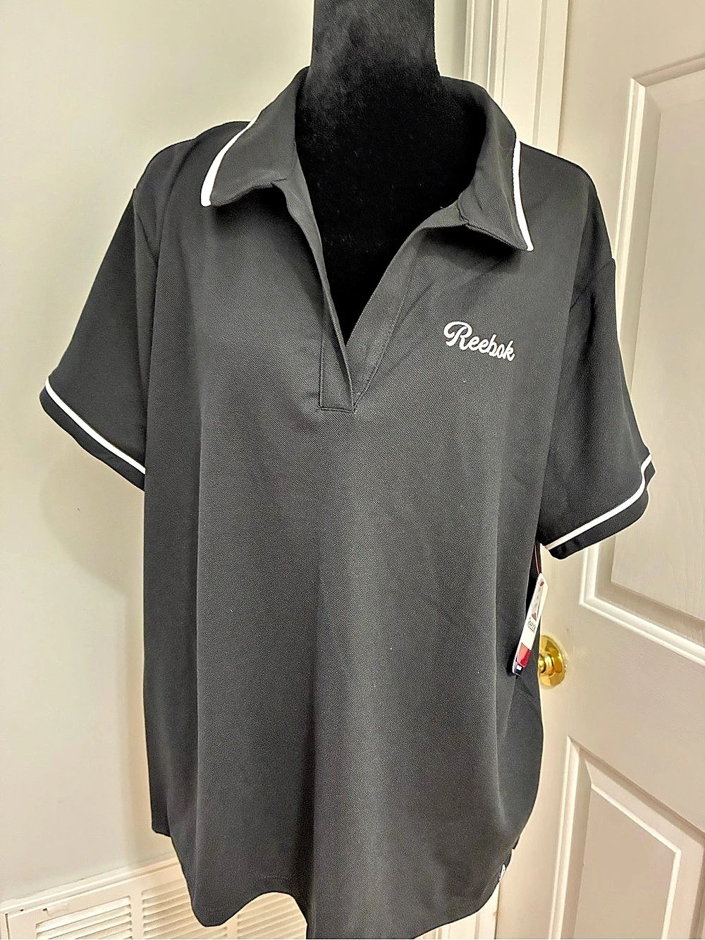 Reebok Women’s Polo Black XXXL NWT